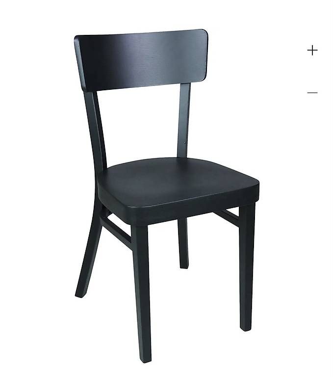 Stühle: 4 schwarze Bistrostühle gebraucht – Gebraucht aus Thun von sim_9php 1