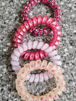 4 Haargummi/ Spiral