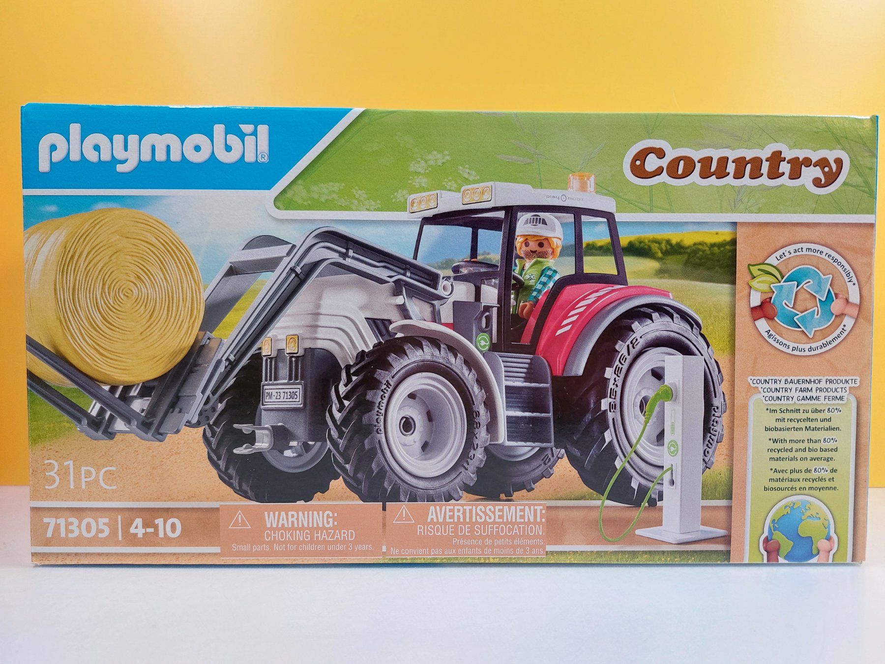 Playmobil Giocattoli: PLAYMOBIL 71305 Grosser Traktor NEU – Nuovo e nell'imballaggio originale da St.Gallen venduto da TinasBauundSpiel