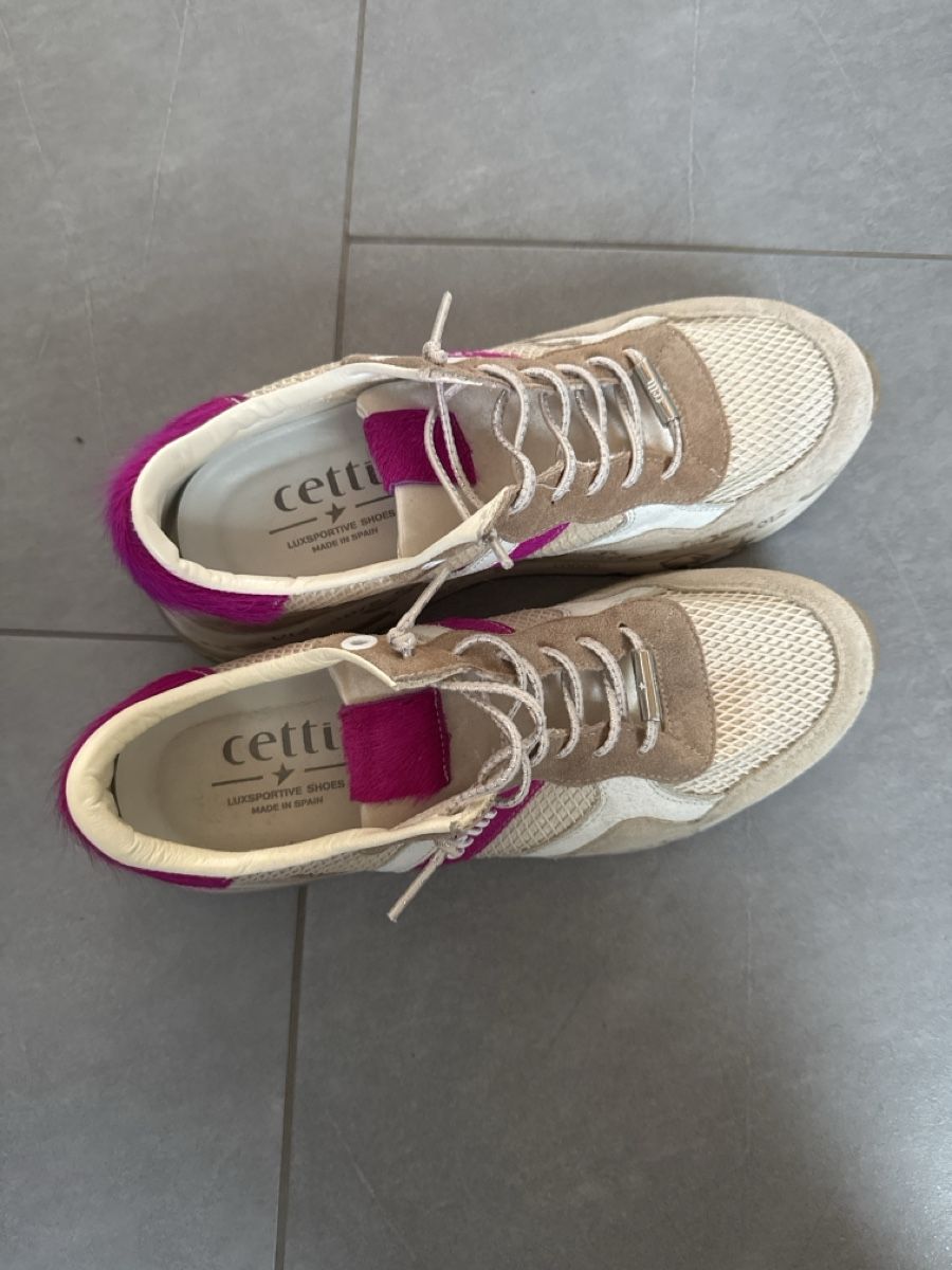 Scarpe da donna: Bequemer Sneaker CETTI Echtleder – Usato da Fürstenau venduto da Du-01