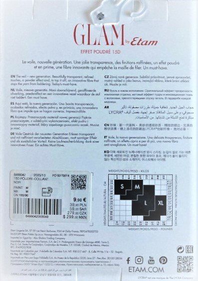 Calze & Collant: Strumpfhose Etam GLAM – Nuovo e nell'imballaggio originale da Menziken venduto da chianti10 1