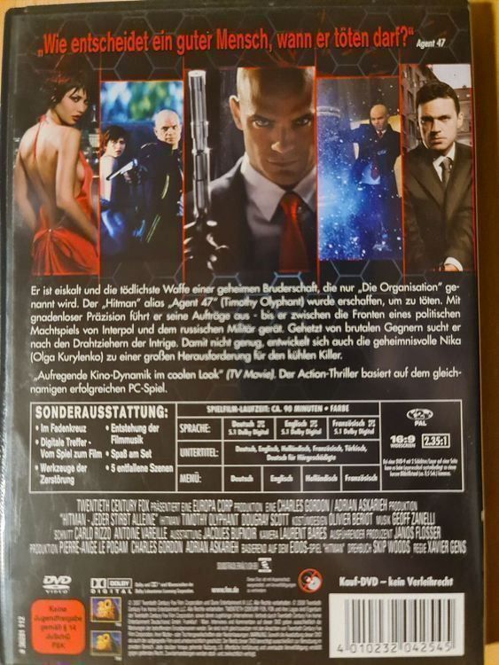 Tutti i DVDs: DVD Hitman – Usato da Dintikon venduto da Vexi 1
