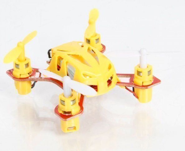 RC Modellbau: Quadrocopter Nano Quad V272, RTF-Set in gelb – Neu und originalverpackt aus Entlebuch von Hebu 1