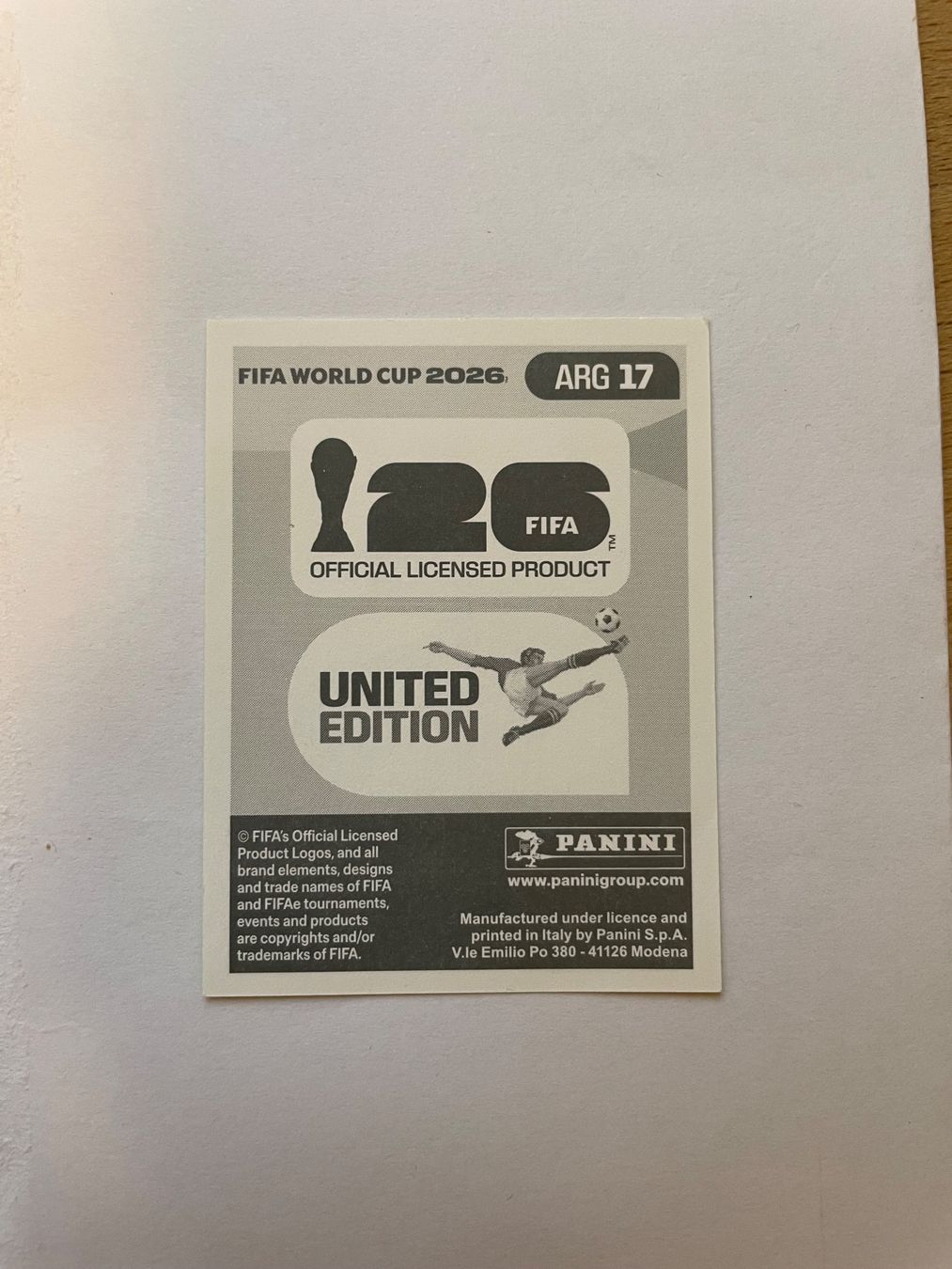 Panini Carte collezionabili: Panini Messi 2026 – Usato da Nänikon venduto da kaylie 1