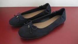 Neuwertige Ballerinas in Dunkelblau, Grösse 38