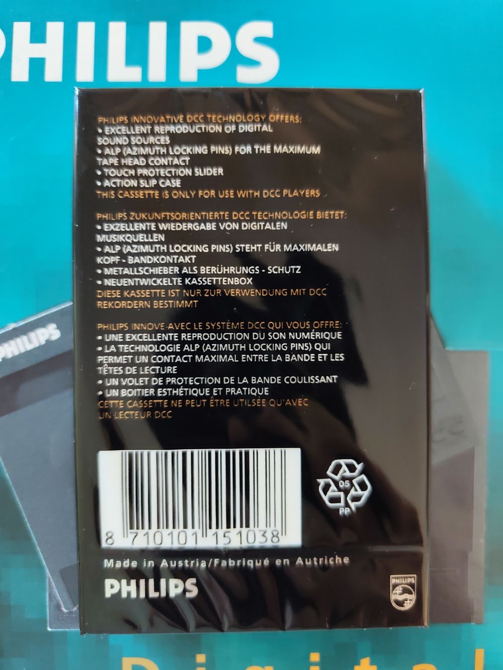Musicassette: Philips DCC Digital Compact Cassette 20 Pack - New! – Nuovo (secondo la descrizione) da Lausanne venduto da aro_7pwk 5