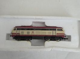 Roco Diesellokomotive DB BR 215 036-4 rot-beige Spur H0