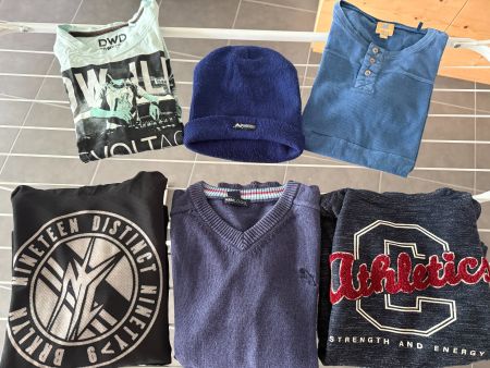 Kinder Kleiderpaket, Gr. 134-140, 6-teilig Top!