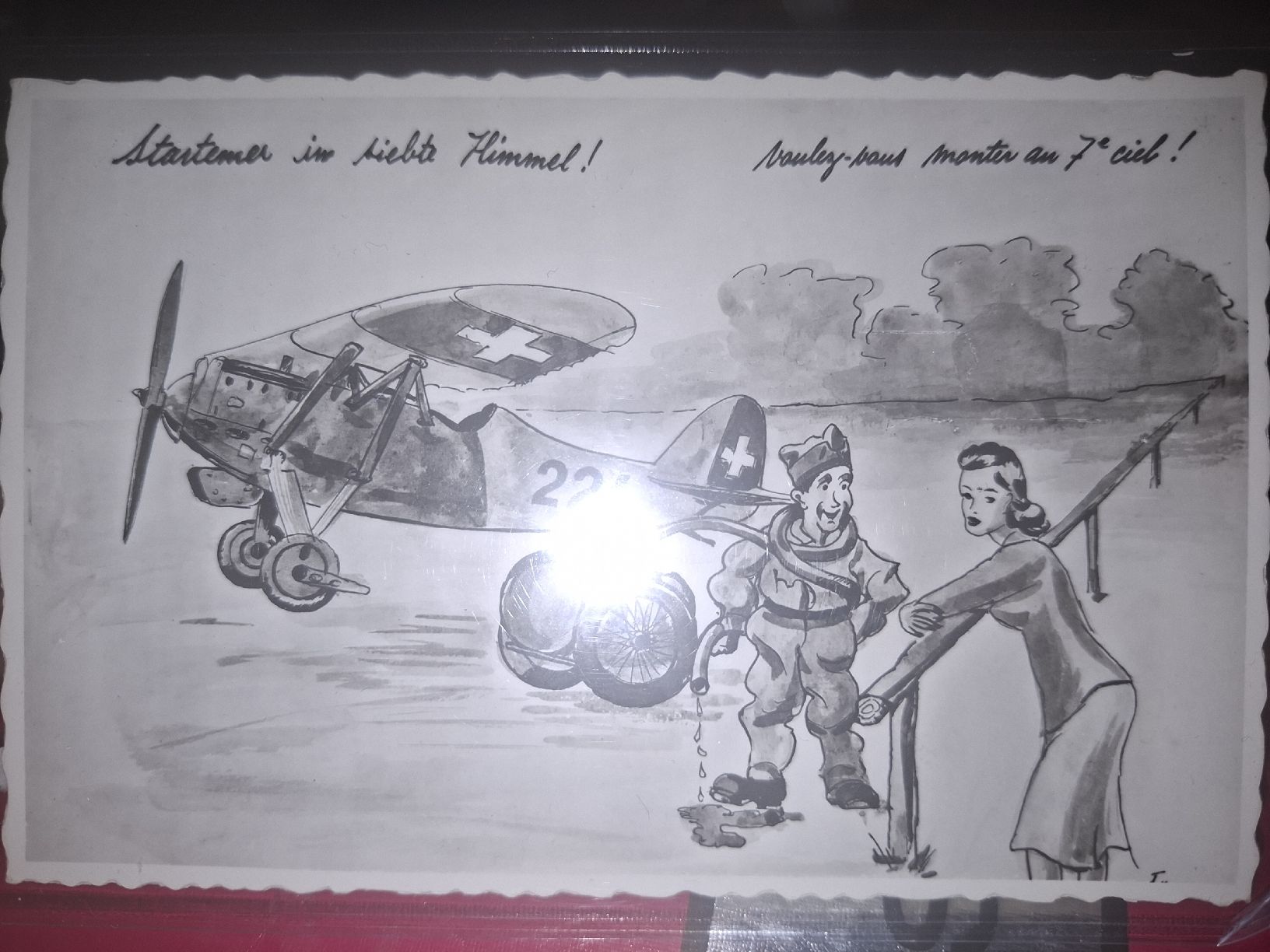 Cartoline postali: Militär / Aviatik / Ansichtskarte – Usato da Balgach venduto da SIMEON27