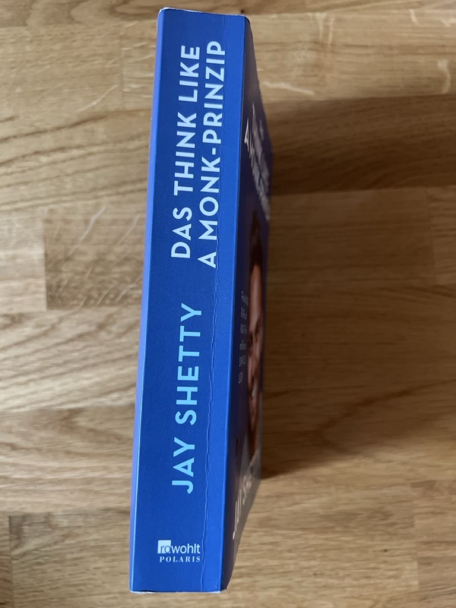 Livres: Jay Shetty Buch "Das Think Like A Monk Prinzip" – D'occasion à Basel par clembou 2