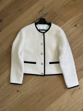 Veste courte blanche Anine Bing taille 38
