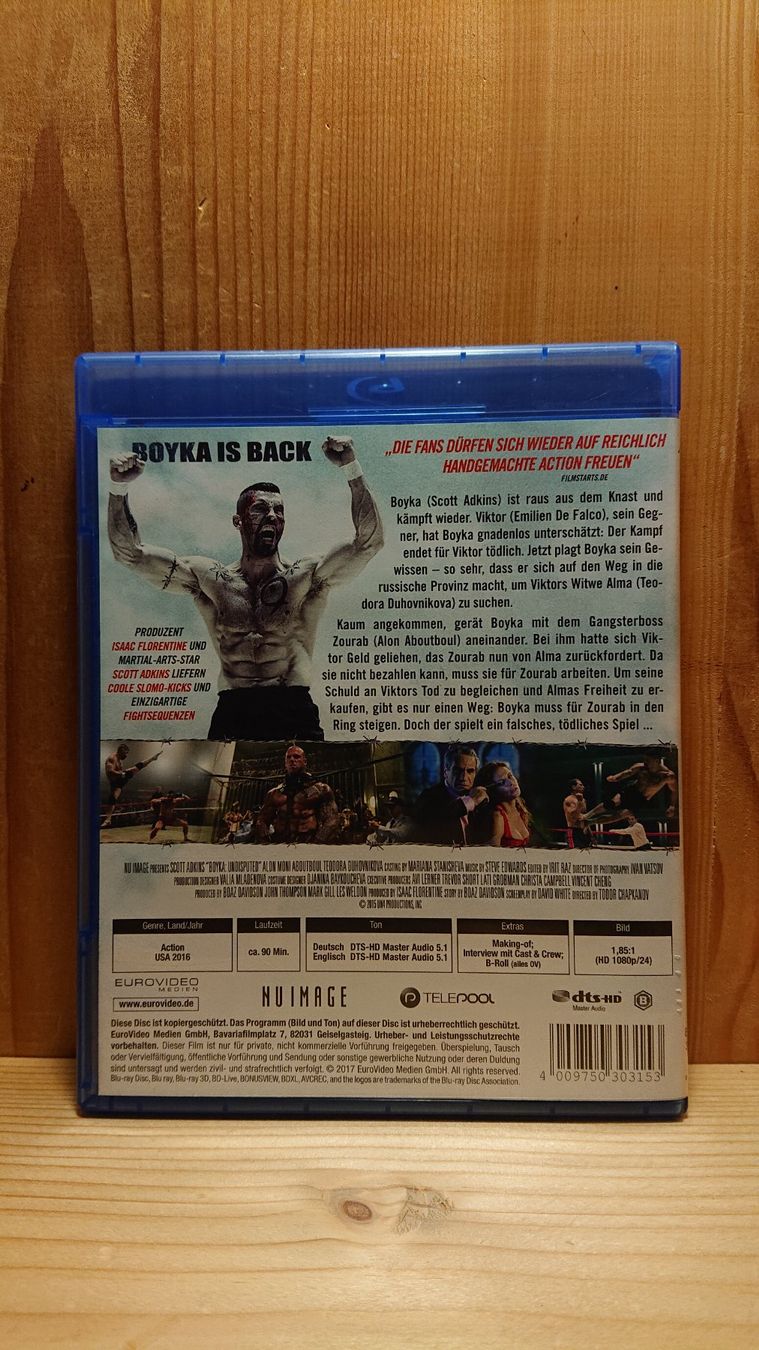 Tutti i DVDs: UNDISPUTED IV Boyka is Back auf Blu-Ray – Usato da Wilderswil venduto da Exebub 1