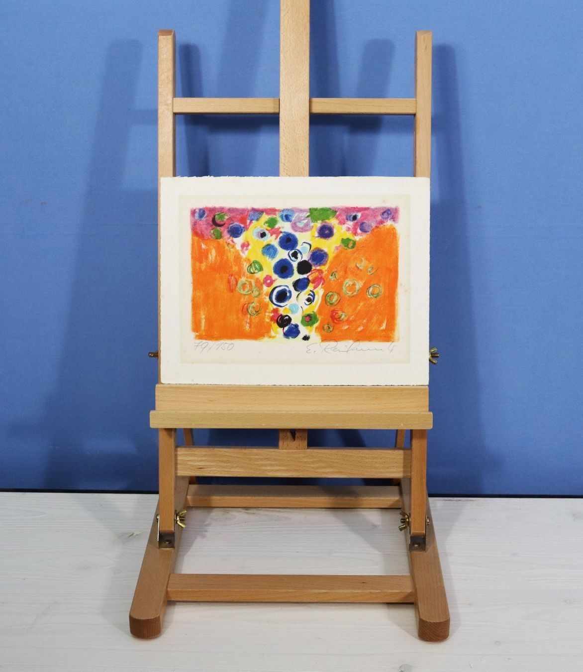 Grafica & Litografie: Emil Reichmuth 1931-2017, kleine Lithographie, handsigniert – Usato da Zug venduto da Kunst-Fundgrube