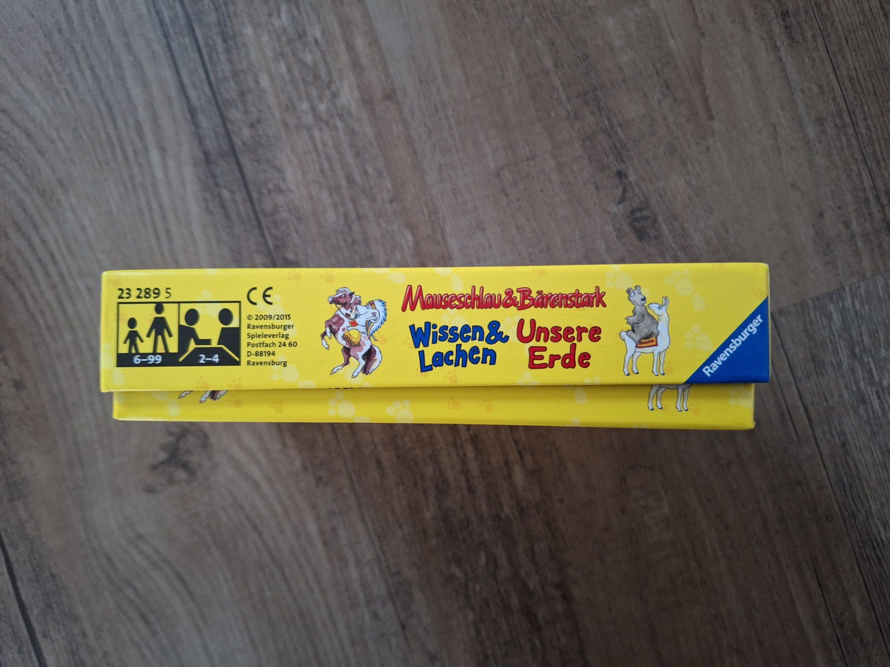 Ravensburger Giochi: Ravensburger "Wissen & Lachen - Unsere Erde" – Usato da Hergiswil LU venduto da gmc01 2