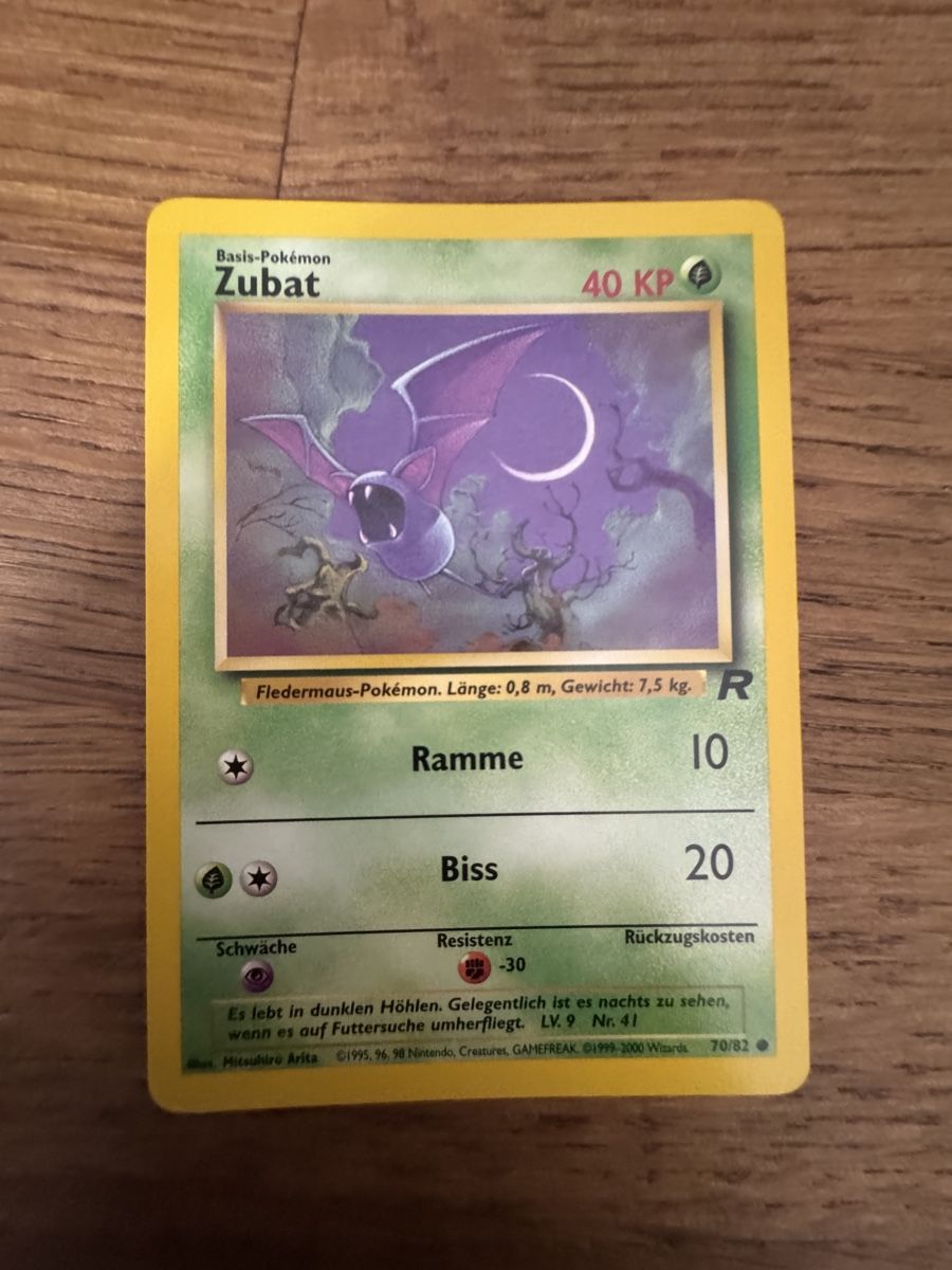 Cartes: Zubats – D'occasion à Meinisberg par Knightdeals