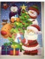 Weihnachtstüte Geschenktüte Verpackung Kerzen Tüte gross
