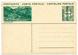 1932 Bildpostkarte Nr. 128-041 mit Bild LES AVANTS *