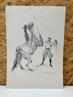 Lithografie von FRED STAUFFER 1949      (ID B5881)
