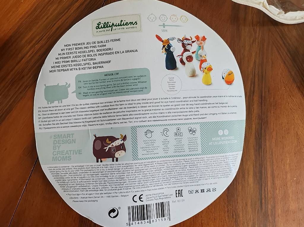 Giocattoli: Lilliputiens Bowling per bambini  – Usato da Grenchen venduto da Dulcis_Fundo 2