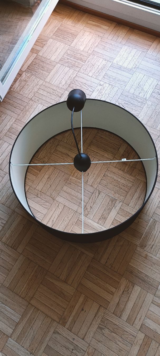 Lampade: Lampada da soffitto METROPOLIGHT colore nero diametro 35cm – Usato da Lugano venduto da ycd_rv8h