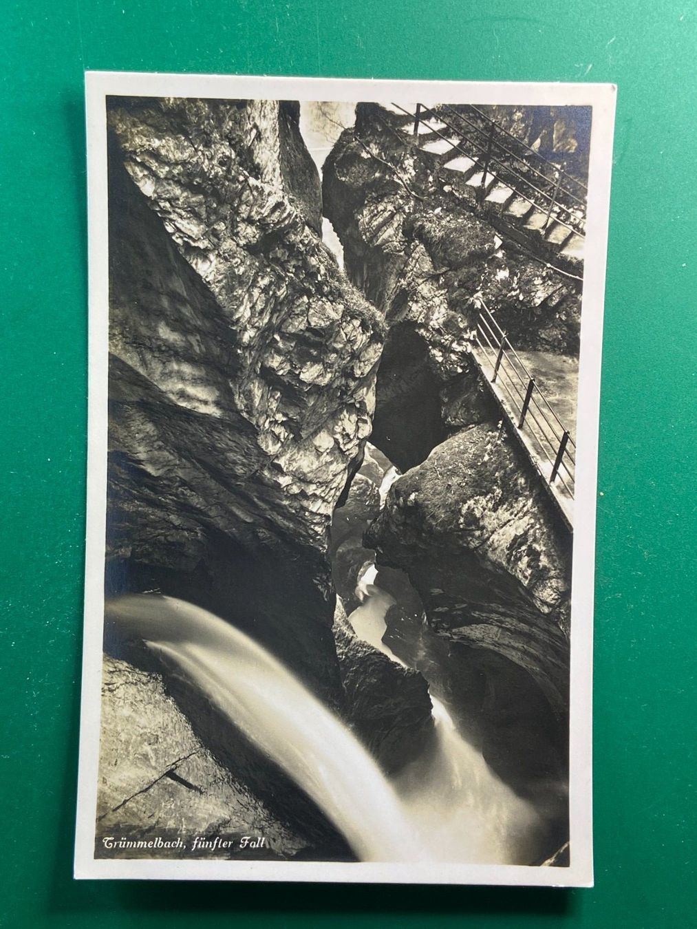 Cartoline postali: Trümmelbach - fünfter Fall – Usato da Steg VS venduto da danwer74