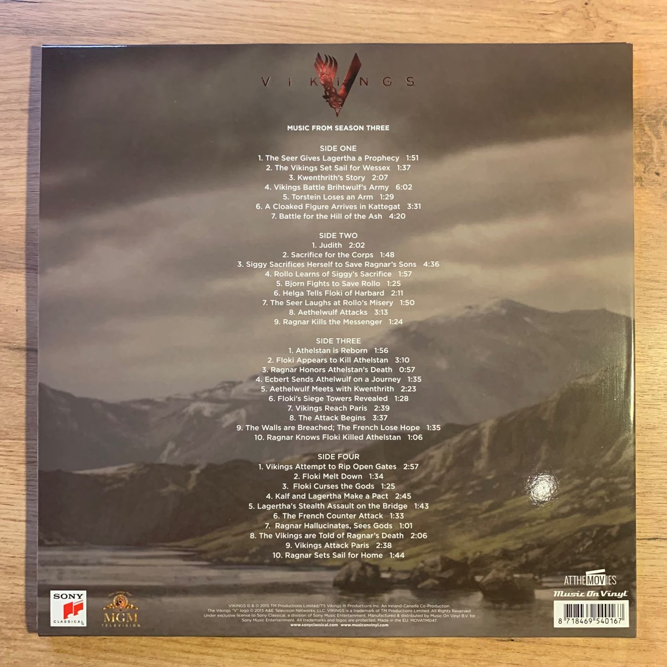 Dischi in vinile: VIKINGS  SEASON THREE...OG EU 2015...EX/NM – Usato da Gals venduto da Diskopatshop 1