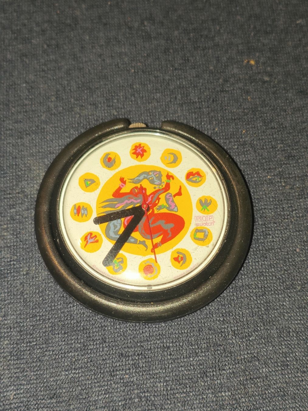 Swatch Orologi: 1990 Vintage POP Swatch "PATCHWORK", PWB105 – Usato da Rothrist venduto da SiddharthaMoon 1