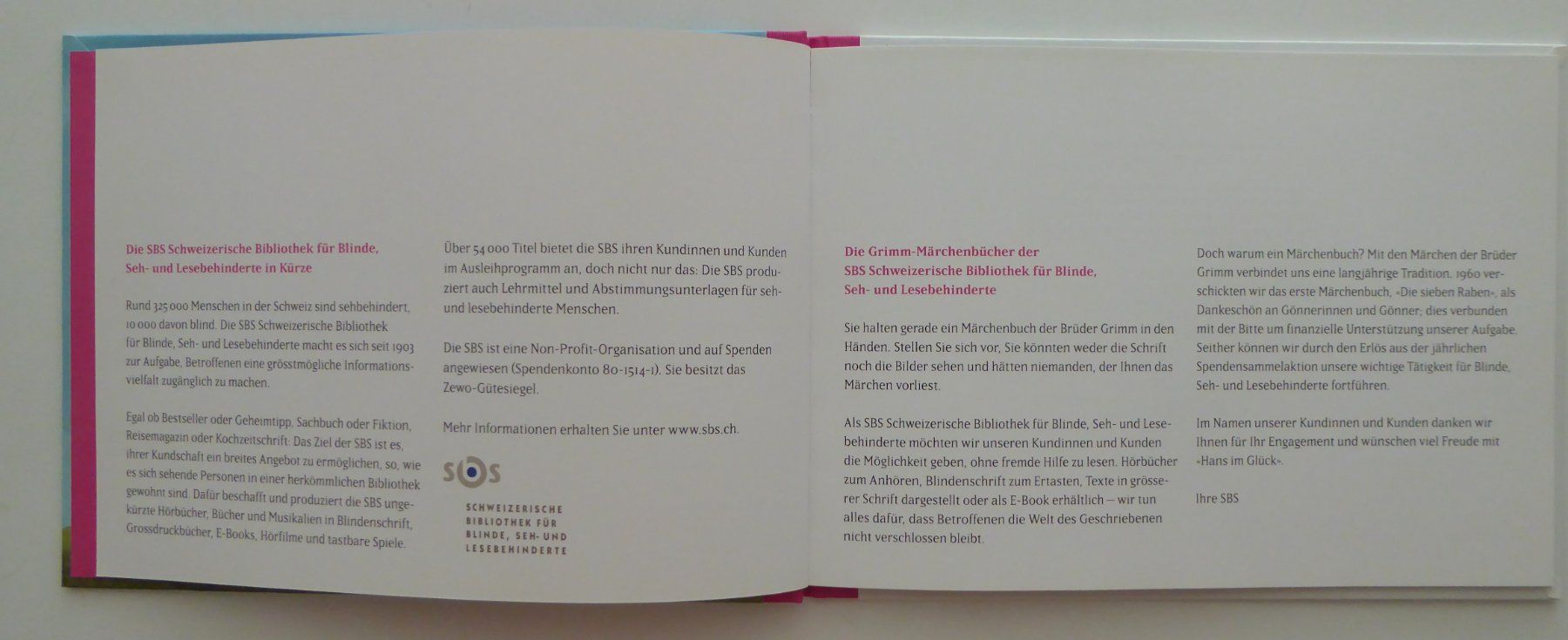 Bücher: Märlibuch Hans im Glück – Gebraucht aus Aesch BL von Kauri1 1
