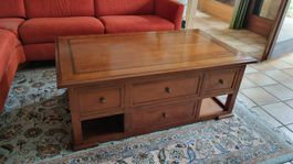 Table basse relevable bois massif bon état