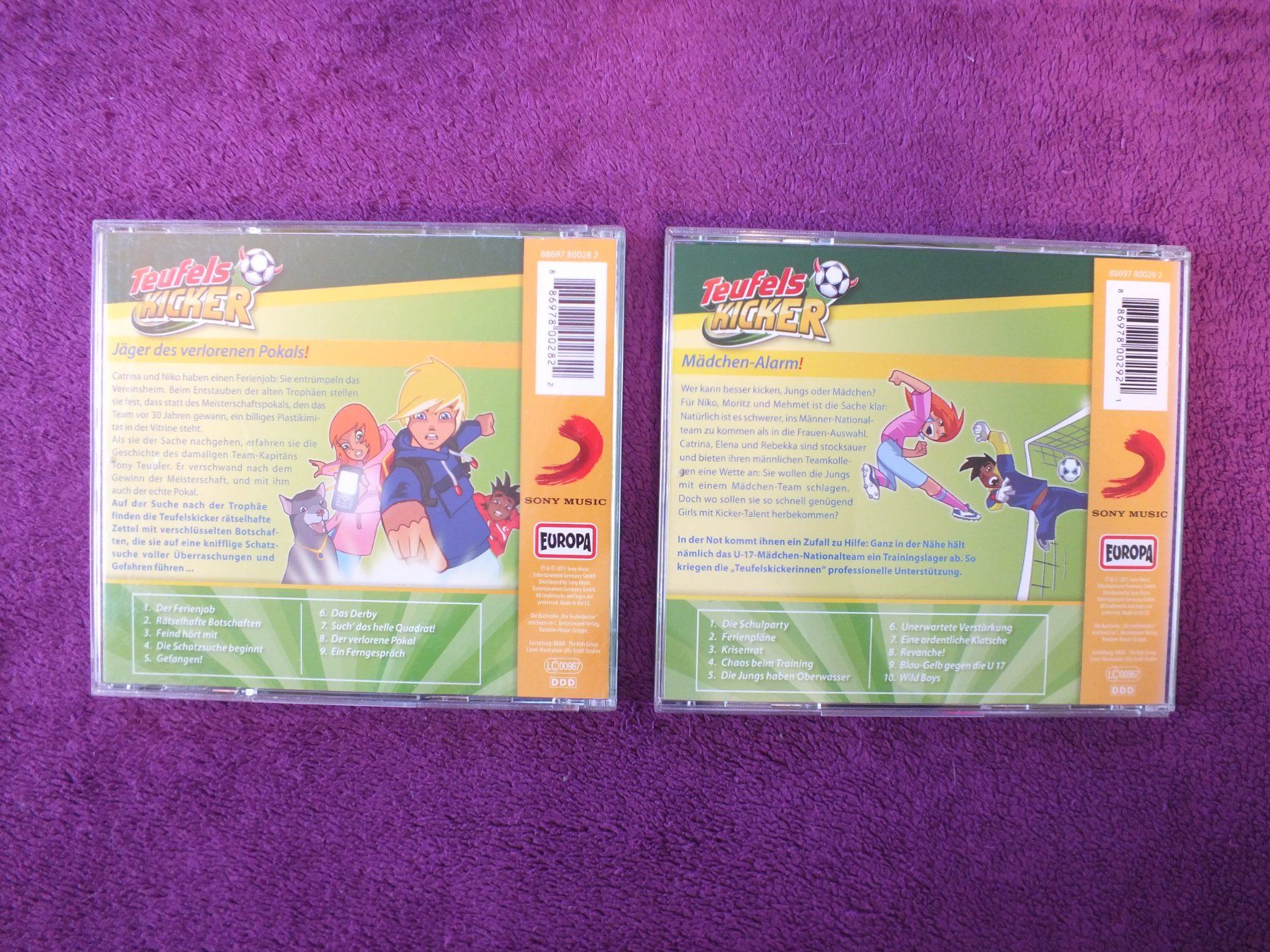CDs: 7 - Die Teufels Kicker - Hörspiel - CD´s – Gebraucht aus Müllheim Dorf von Seeeule01 4