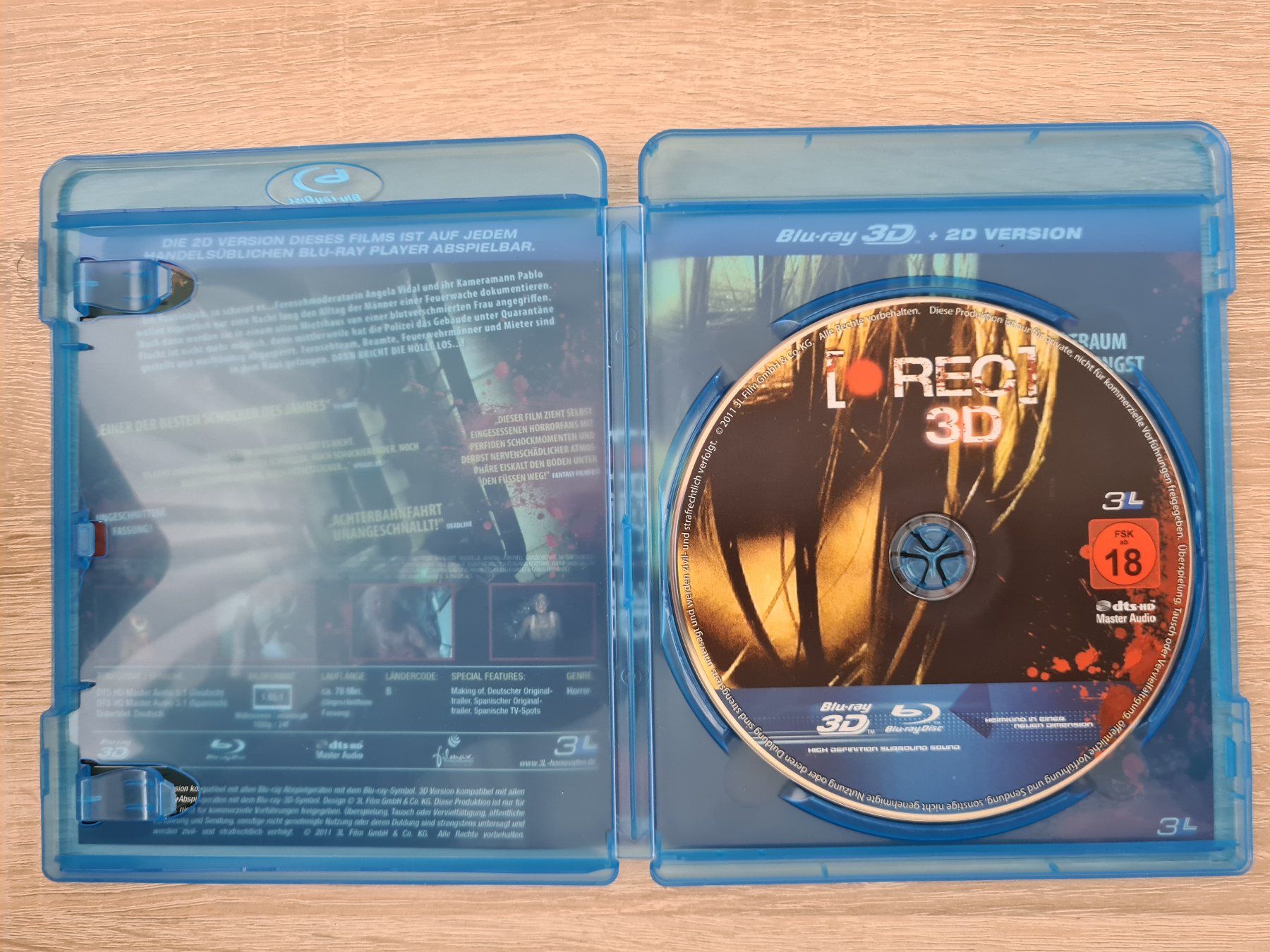 Tutti i DVDs: Rec 3D - Blu-ray – Usato da Carouge GE venduto da Franllo 3