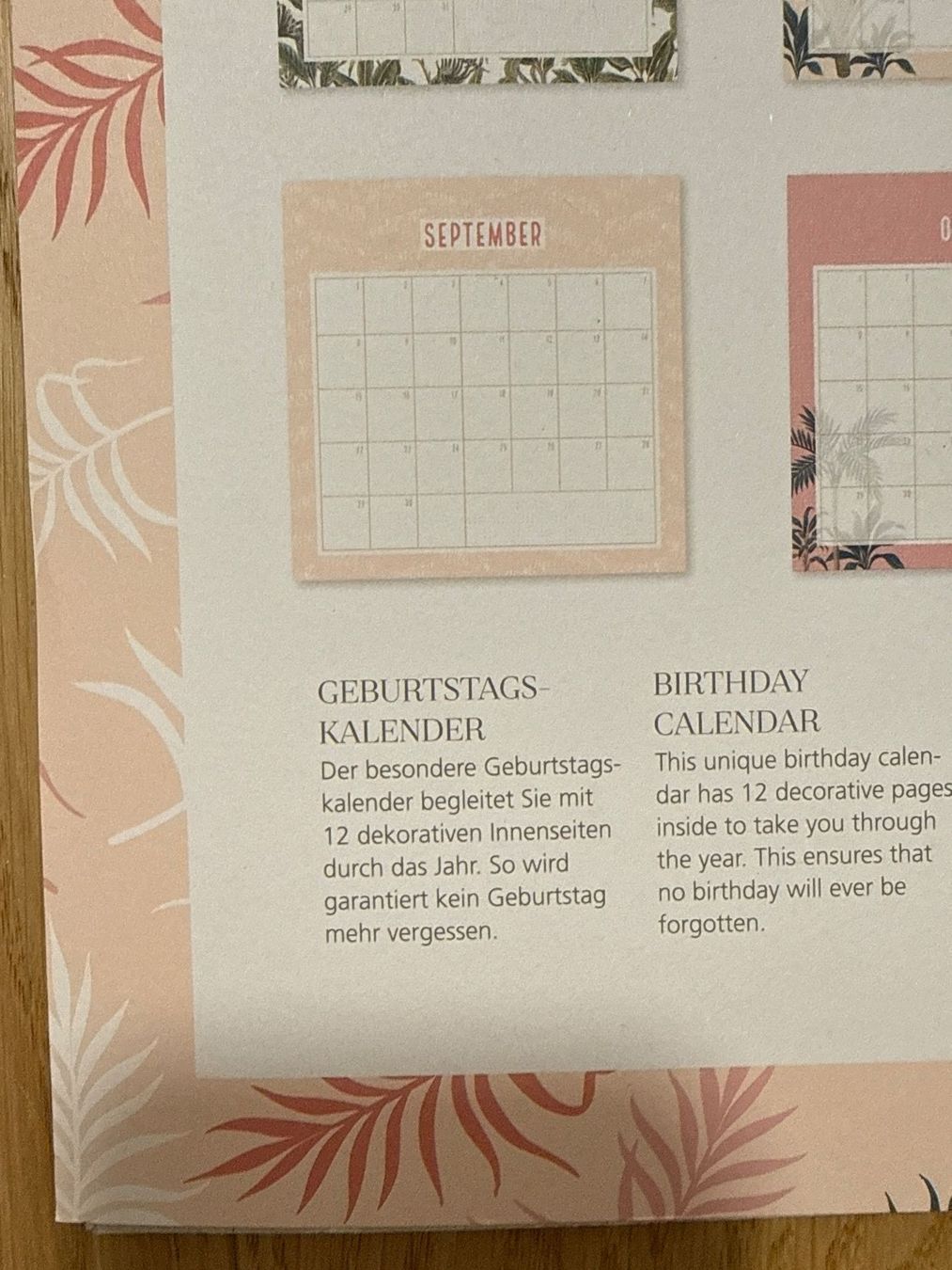 Calendari: NEU! Geburtstags-Wandkalender – Usato da Schönenwerd venduto da d.chiara 6