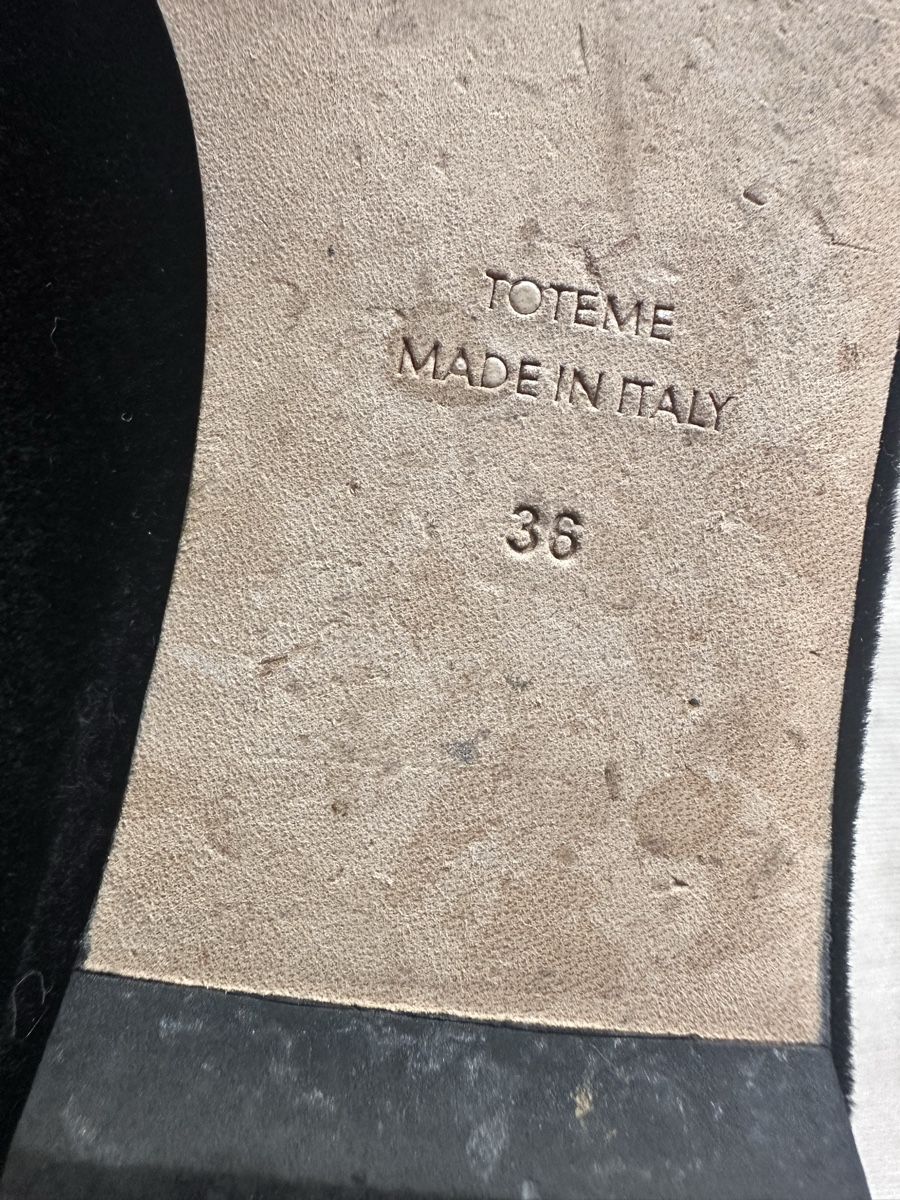 Totême Scarpe da uomo: Toteme velvet flats 36 – Usato da Pfäffikon SZ venduto da MarieEdh 3