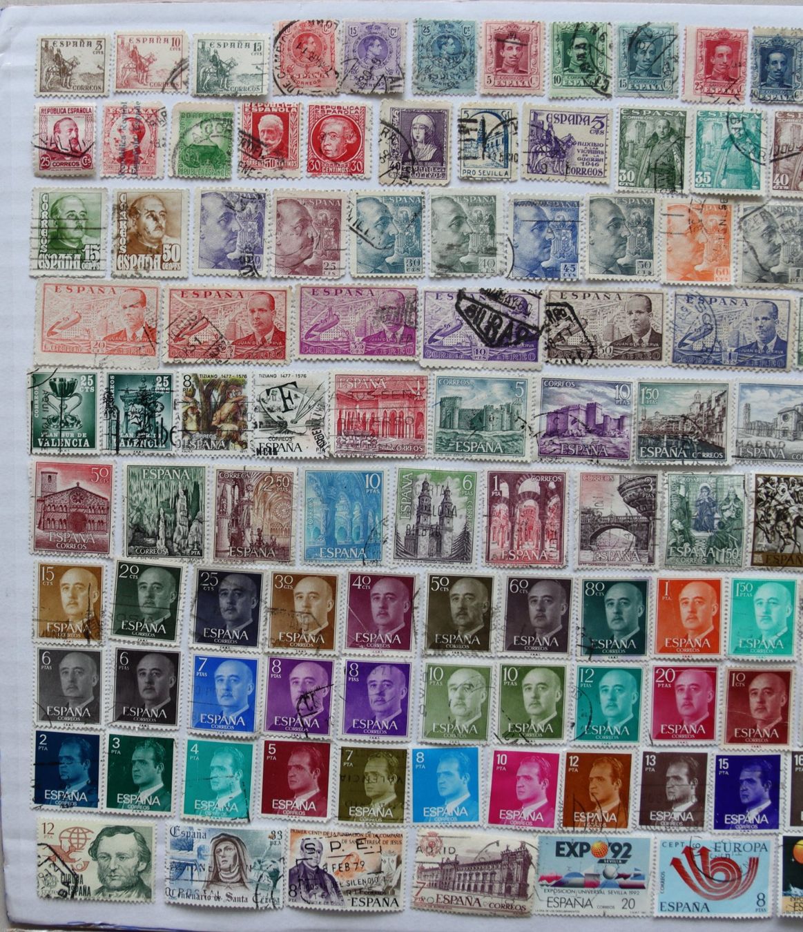 Tutti i francobolli: Briefmarken aus Spanien – Usato da Oberentfelden venduto da lakipul 2