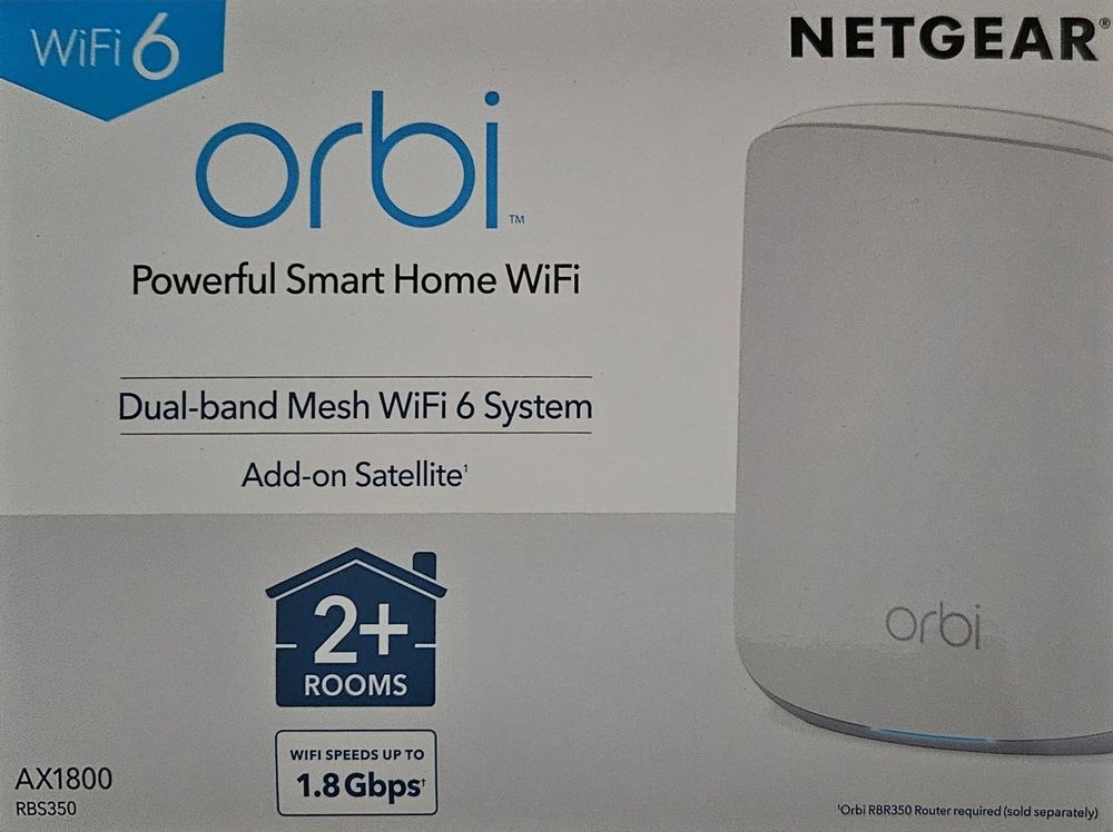 NETGEAR Orbi RBS350 - Wi-Fi-Range-Extender - 2 Anschlüsse - (Gebraucht ...
