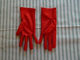 Uni rote kurze Handschuhe - 260420