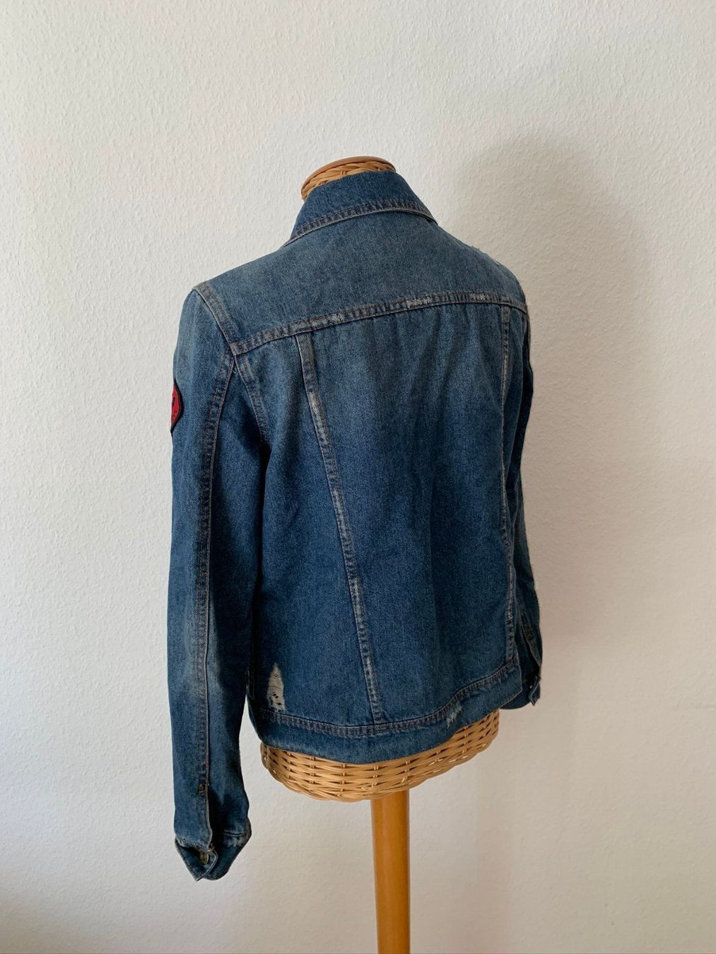Jacken: ELEMENT - Destroyed Jeansjacke blau S – Gebraucht aus Zürich von Diazaio 2