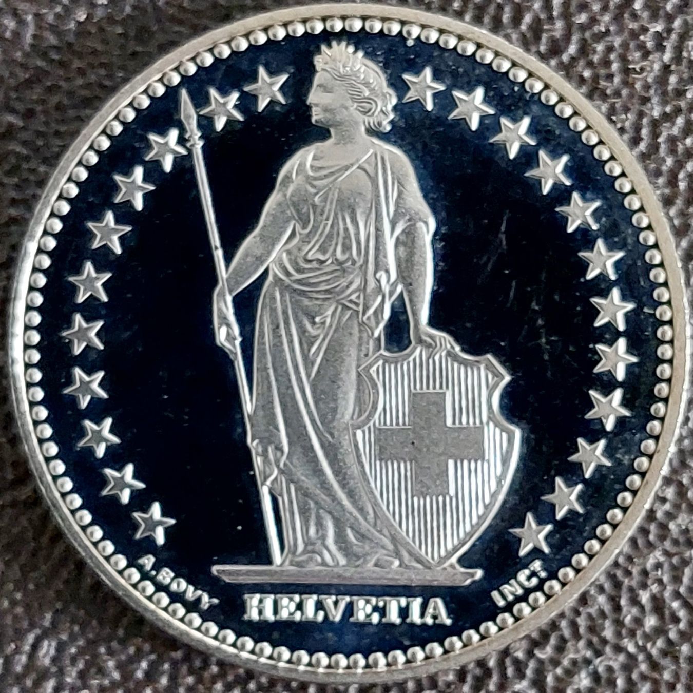 Tutti le monete: 2 Franken 1996 stgl. / aus Münzsatz – Nuovo (secondo la descrizione) da Arch venduto da coinsandmore 1