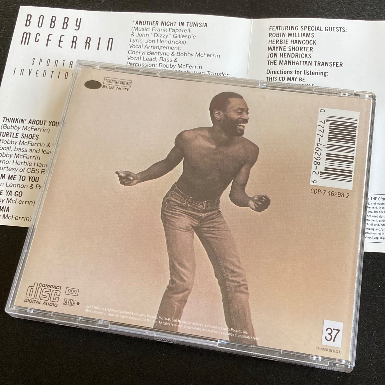 CD: Bobby McFerrin - Spontaneous Inventions – Usato da Bern venduto da Ntsamina 1
