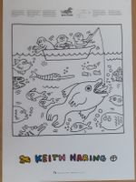 Keith Haring HectorTM Fische Nouvelles Images  **SALE**