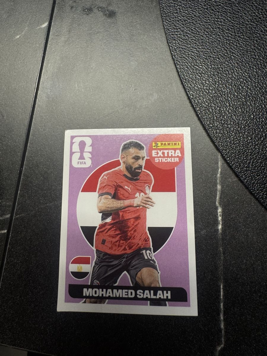 Panini Carte collezionabili: Mohamed Salah Extra Sticker – Nuovo (secondo la descrizione) da Schötz venduto da cla_rvq5