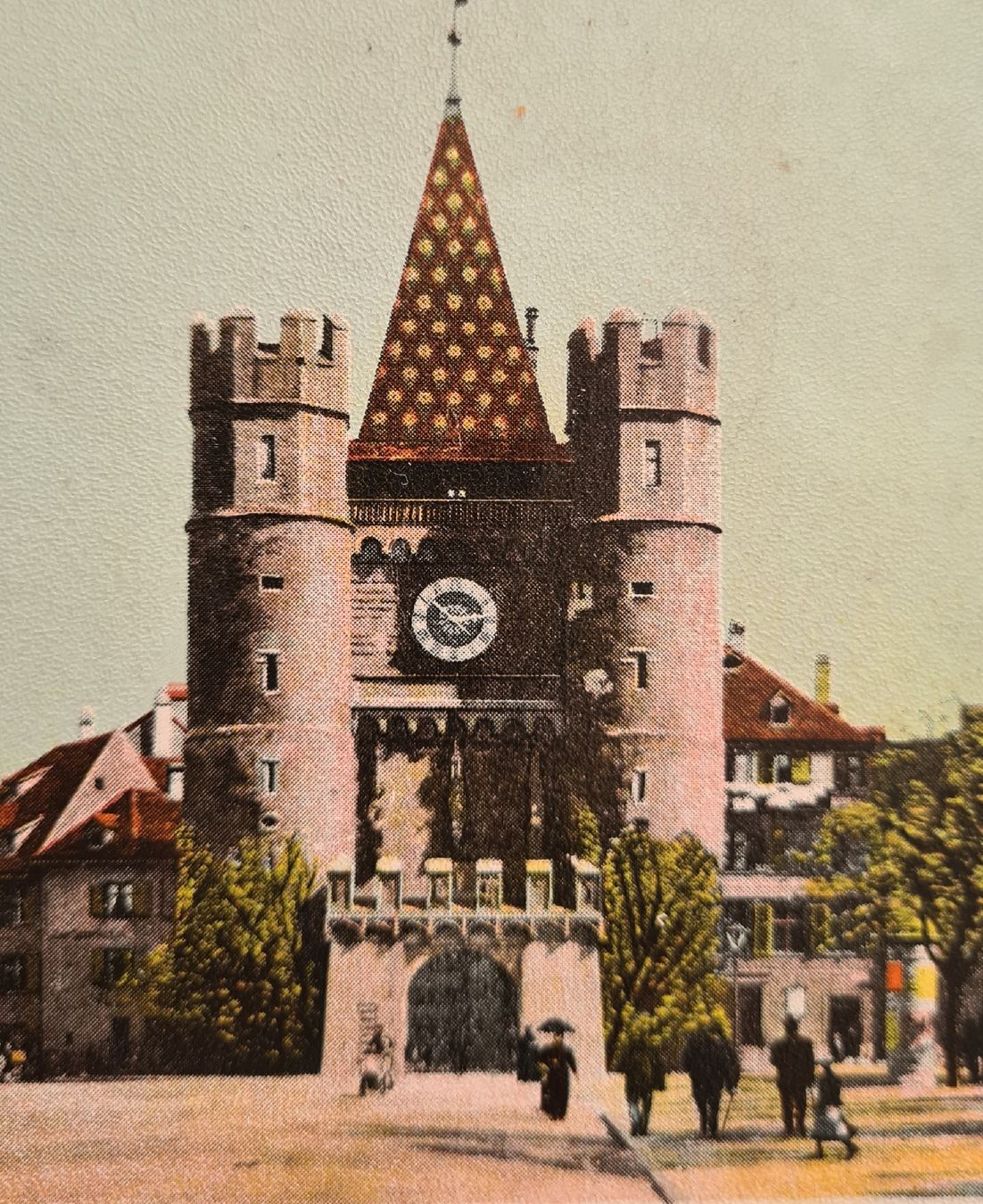 Cartes postales: Gruss aus Basel, Spalenthor 1901 – D'occasion à Ebikon par Donar50 1