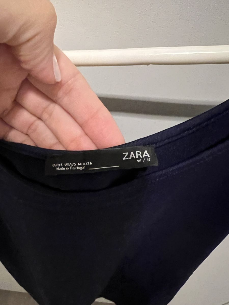 Zara Tops: Oberteil von ZARA dunkelblau / Spitze – Neu (gemäss Beschreibung) aus Jona von n.ferrari 4