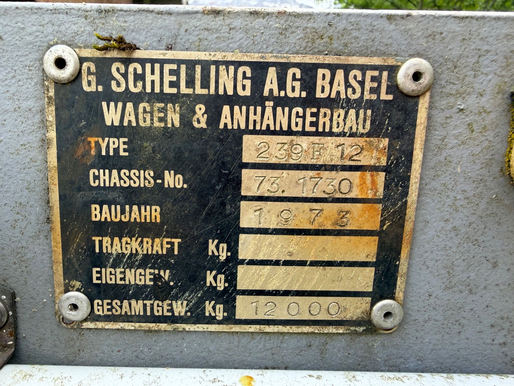 Rimorchi: 4-Rad Anhänger Druckluft – Usato da Oberurnen venduto da quattroturbo 5