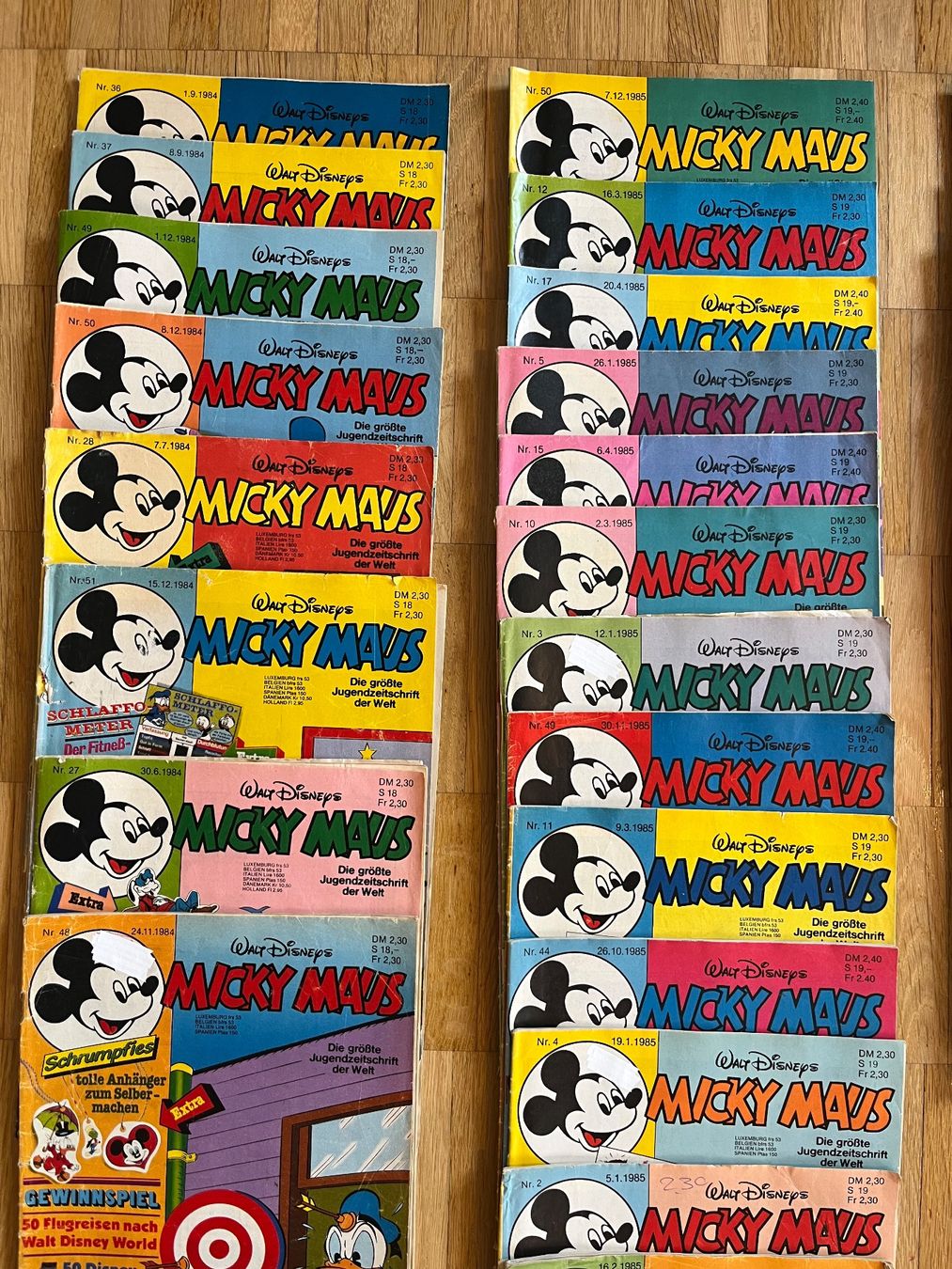 Fumetti: Micky Maus Hefte 1951-1988 – Usato da bern venduto da sanducci 6