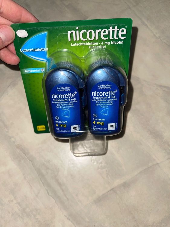 Nicorette Lutschtablette 4 Mg Nikotin – IXXLIQ