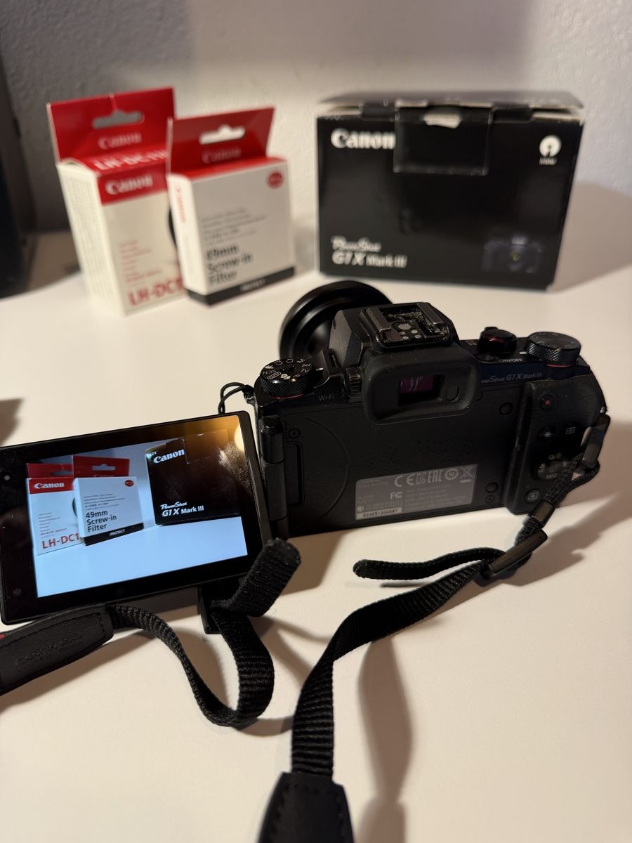 Canon Appareil photo: Canon PowerShot G1 X Mark III + accessoires – D'occasion à Jongny par mathieudbk 5