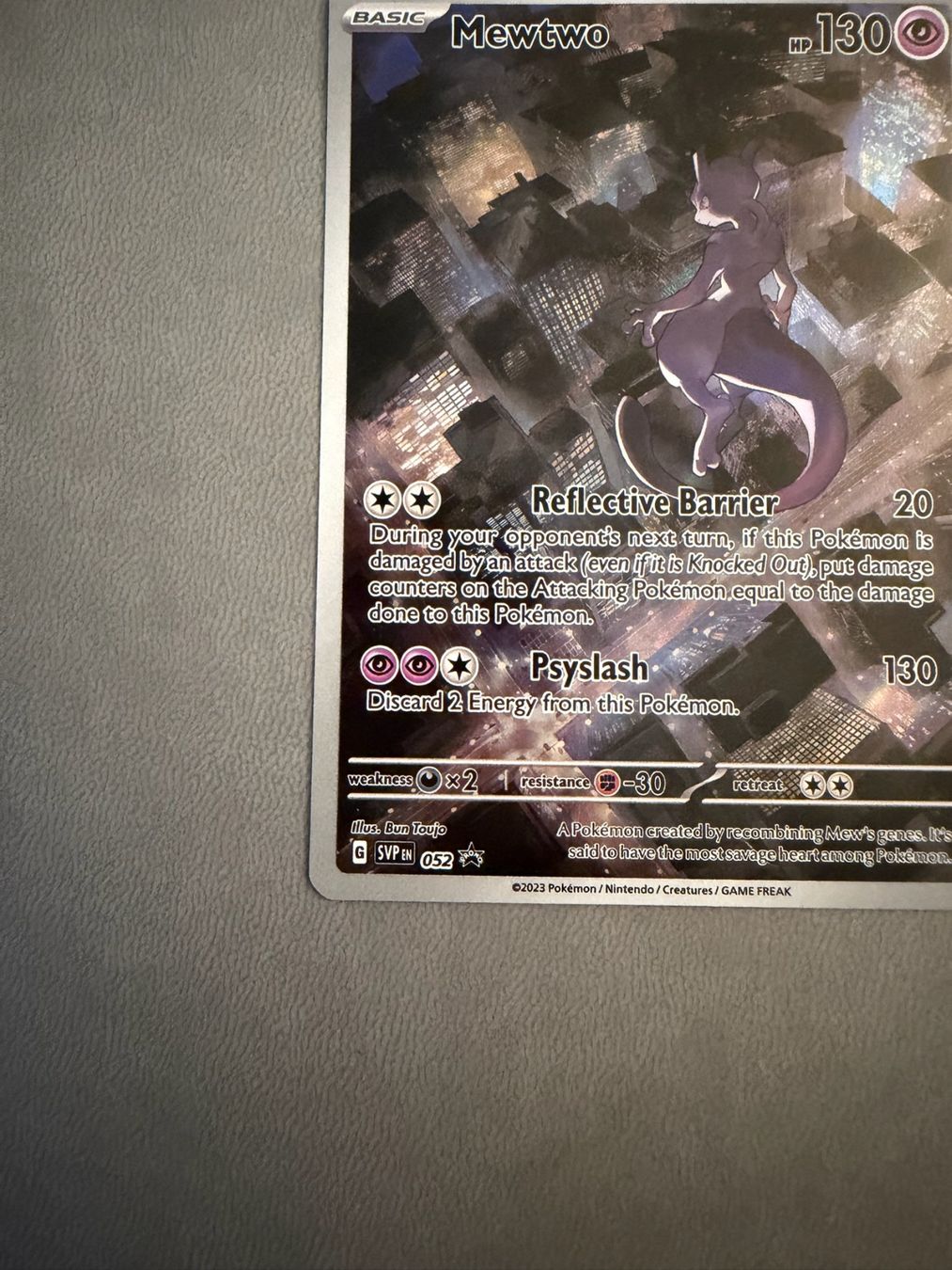 Pokémon Carte collezionabili: Mewtwo (SVP 052) – Usato da Biel/Bienne venduto da SeeLoewe55 5