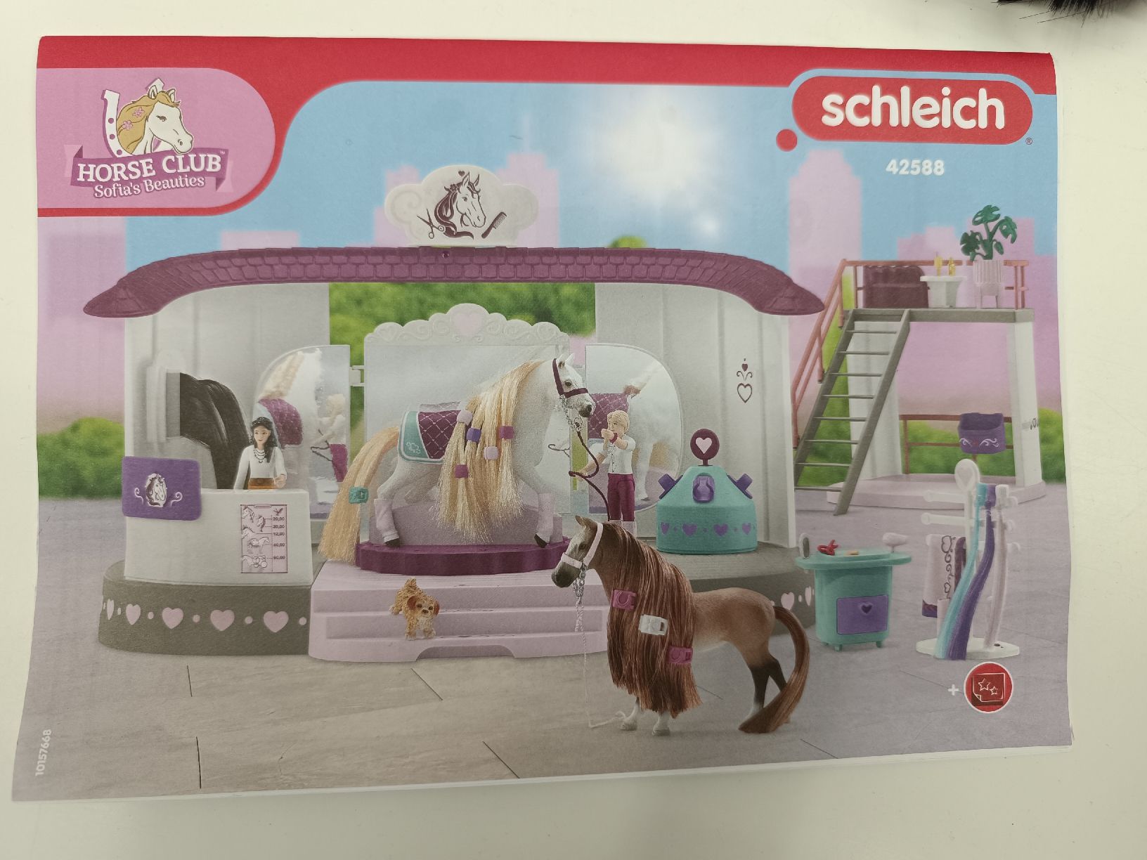 Schleich Giocattoli: Schleich 42588 Pferdesalon – Usato da Ehrendingen venduto da Cheronimo2