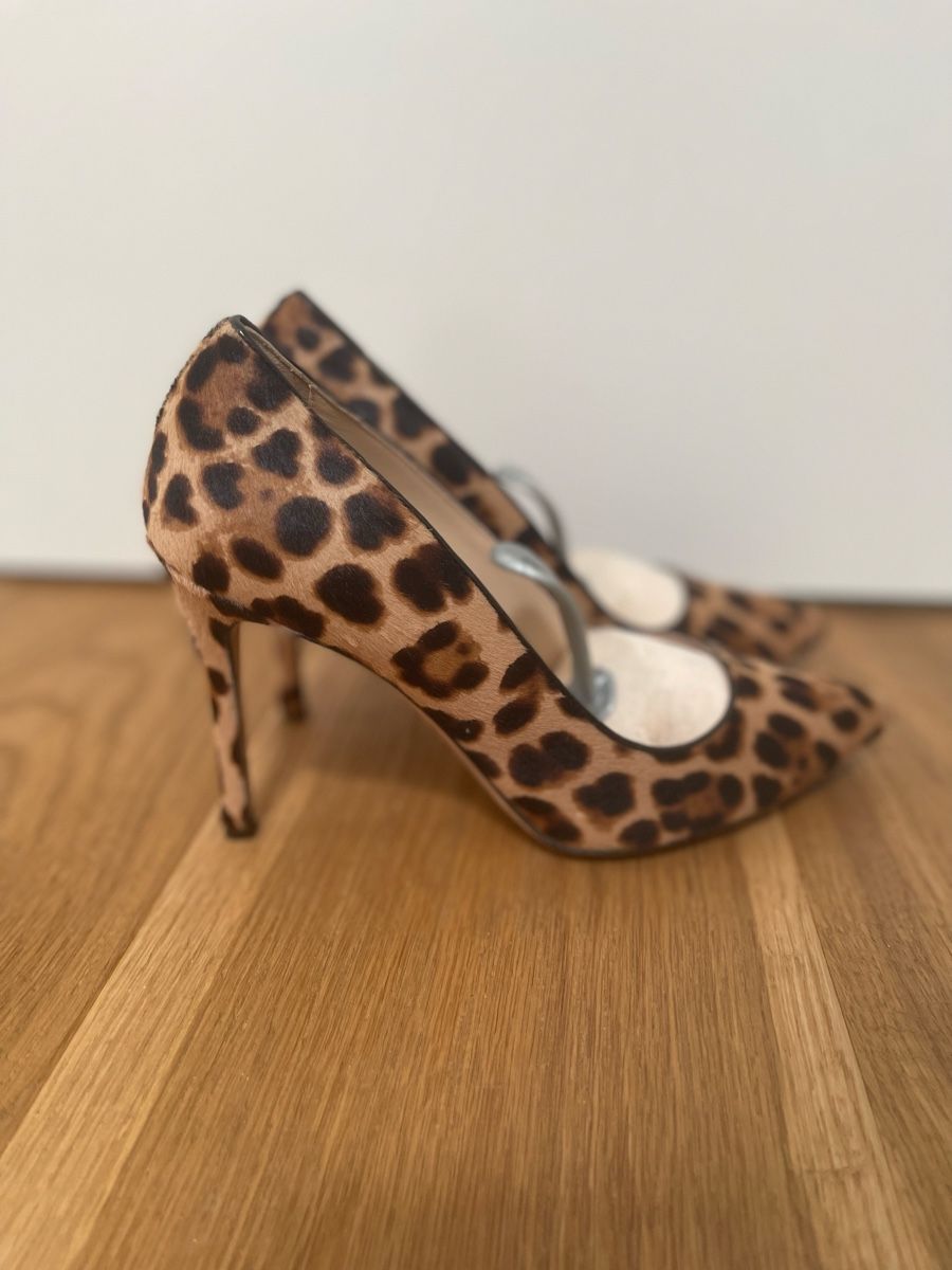 Navyboot Damenschuhe: Pumps / Highheels Leoprint gr.38,5 – Gebraucht aus Luzern von Cyrill81